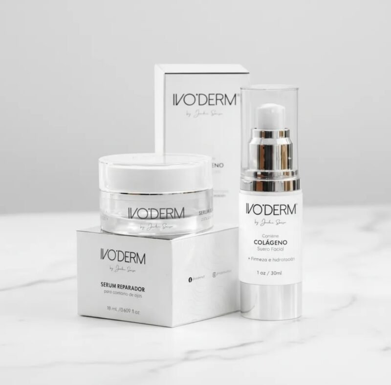 Colágeno Suero Facial y Serum para Contorno de Ojos